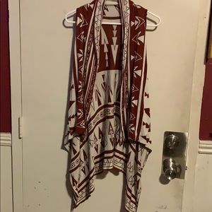 Aztec Print Cardigan